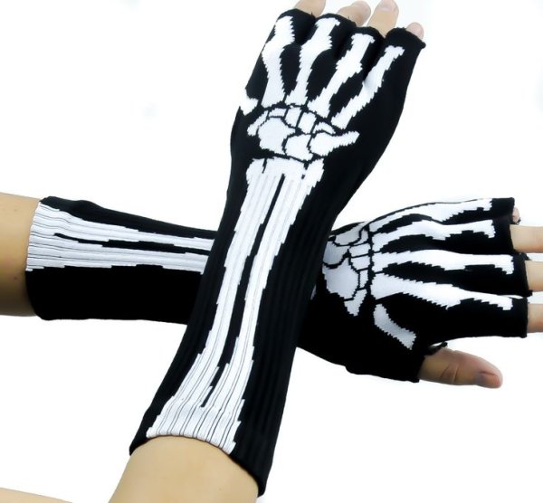 Перчатки Impact short Lycra чёрный/зелёный s