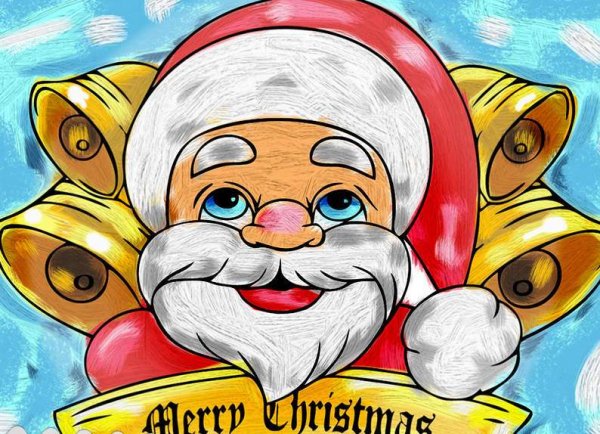 Лучший рисунок на новый год