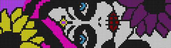 Фенечка прямого плетения