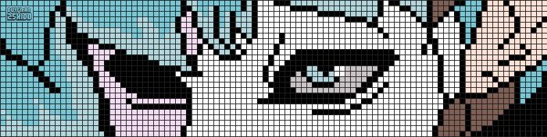 Схемы фенечек прямым плетением