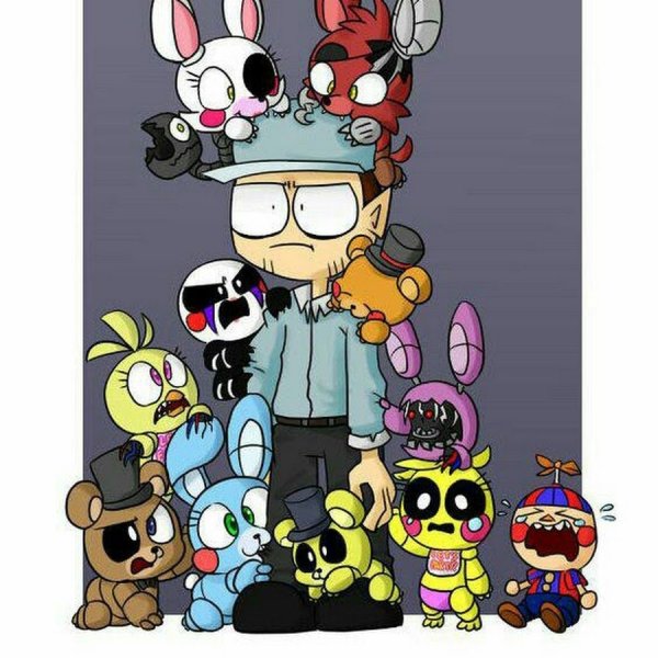 ФНАФ для срисовки Фокси