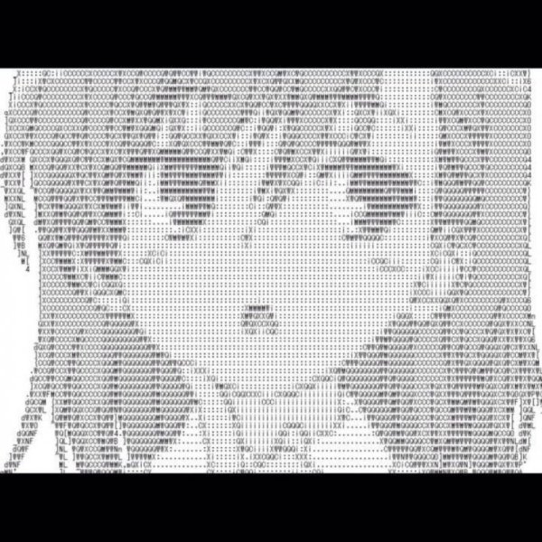 Рисунки из символов