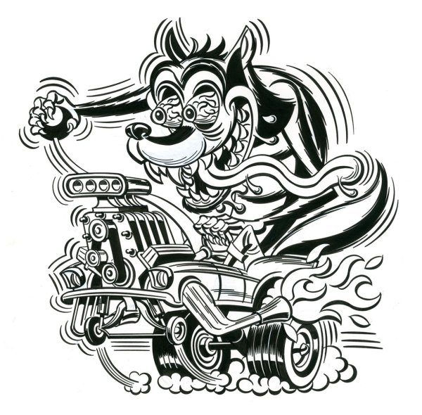 Rat Rod рисунки