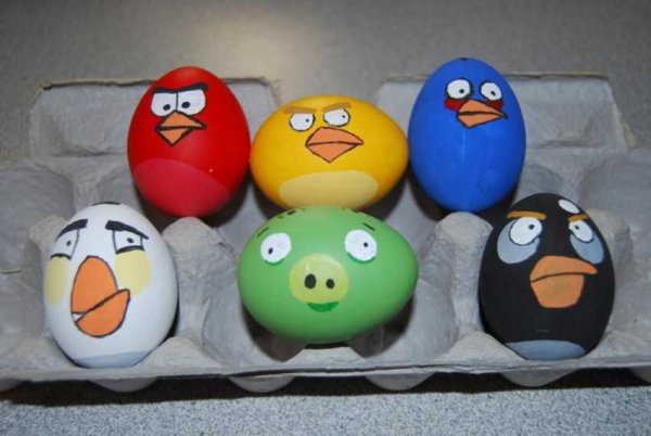 Энгри бердз яйца