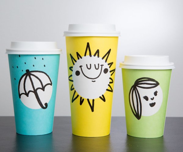 Бумажный стакан Старбакс