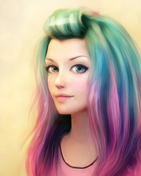 Мия Бойко до синих волос