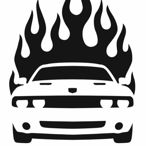 Трафареты на авто