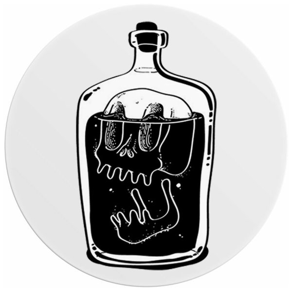 Бутылка эскиз