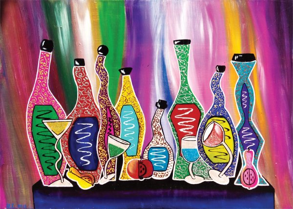 Абстрактный натюрморт х