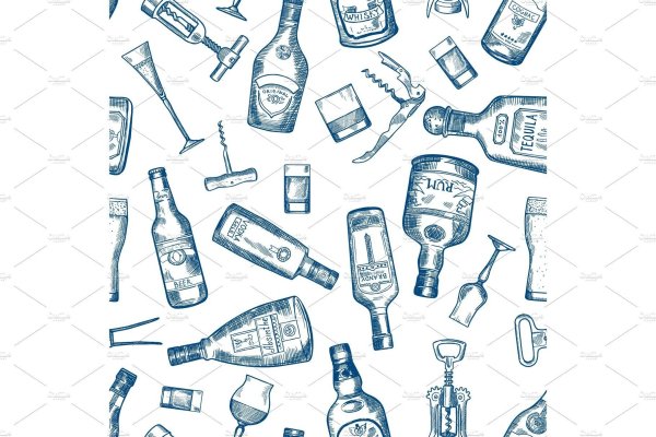 Бутылки и бокалы паттерн