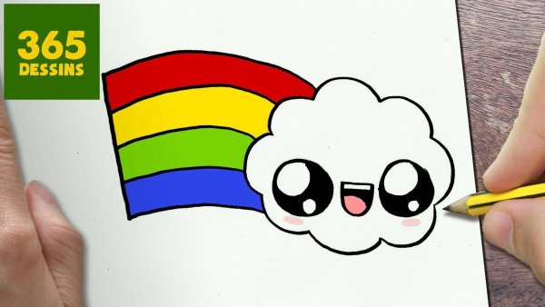 Лёгкие кавайные рисунки