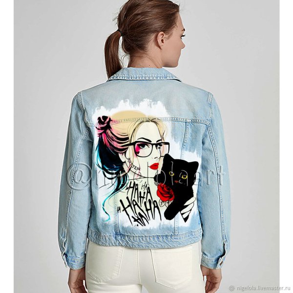 Рисунки на джинсовых куртках