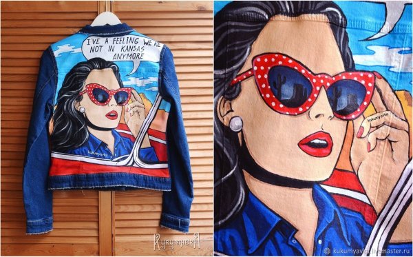 Роспись байкерских курток