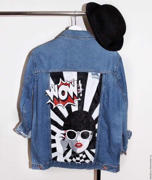 Арты на джинсовку