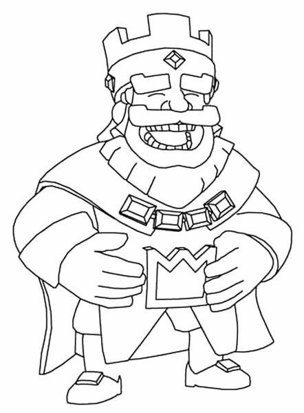 Раскраска клеш рояль легендарные карты