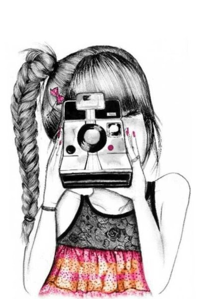 Подруги рисунок