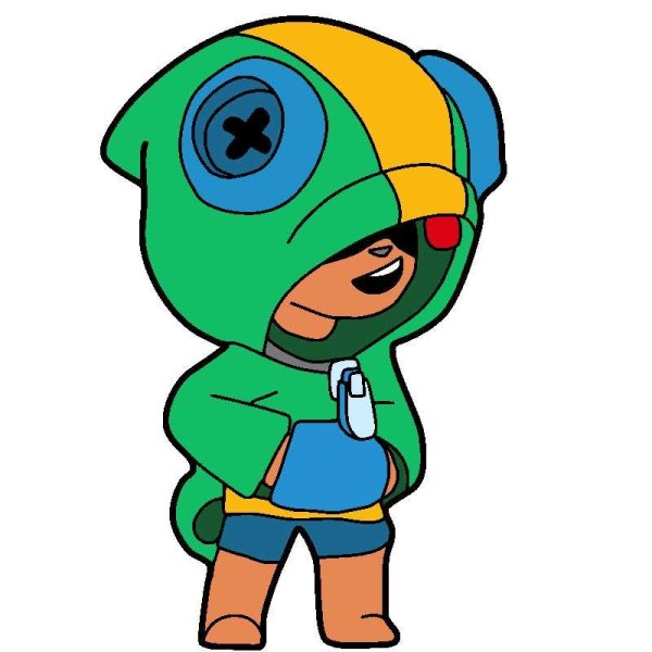 Эмодзи Brawl Stars Леон