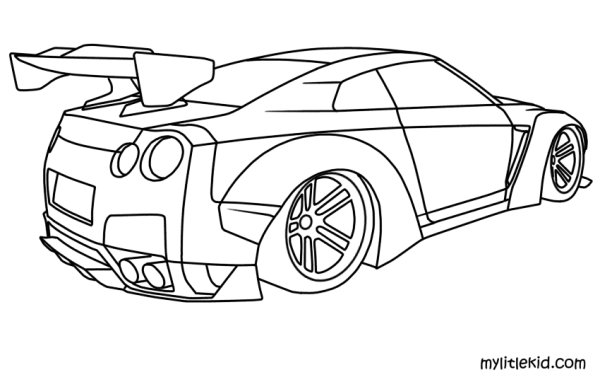 Раскраска хот Вилс