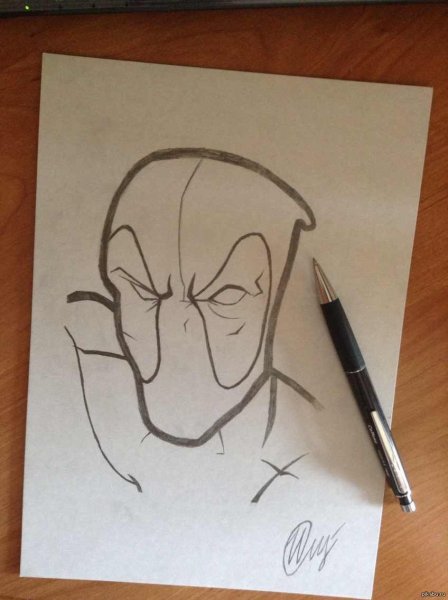 Рисунки обычным карандашом