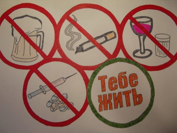 Плакат на тему здоровый образ жизни