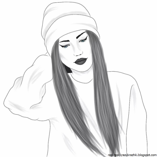 Девушки для срисовки