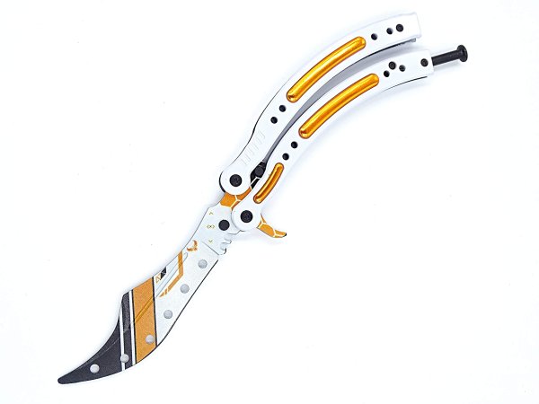 Нож бабочка из КС го Азимов