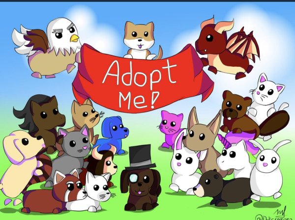 Adopt me питомцы