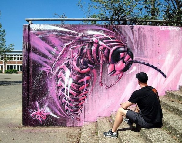 Удивительные граффити