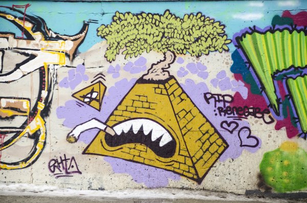 3д рисунки на асфальте