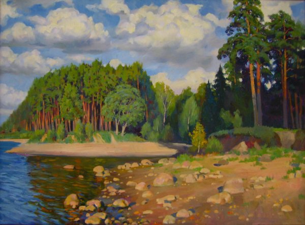 Нарисовать реку