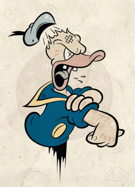 Крутые мультяшные герои