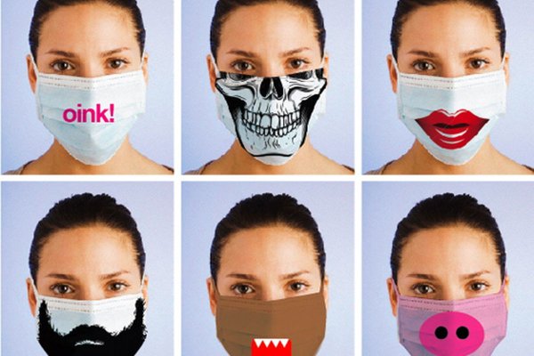 Эскиз маски медицинской