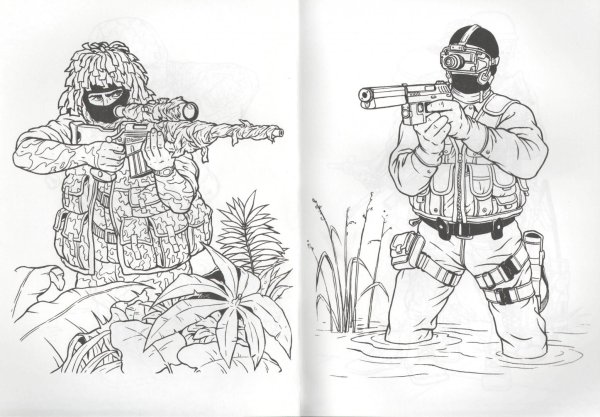 Раскраски Rainbow Six Siege