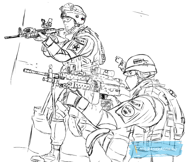 Раскраска варфейс