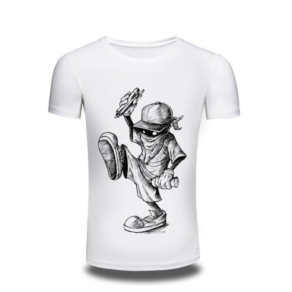 Прикольный принт на футболку