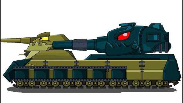 Танк кв-44 гибрид