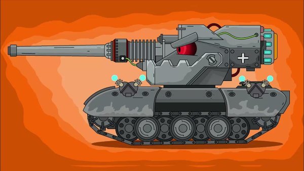 Ваффентрагер е100 мультики про танки