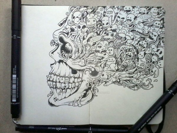 Рисунки для скетчбука