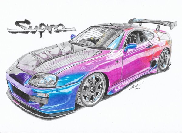 Nissan Skyline r32 рисунок