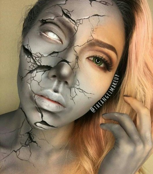 Необычный макияж