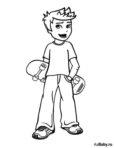 Раскраски для мальчиков мотоциклы