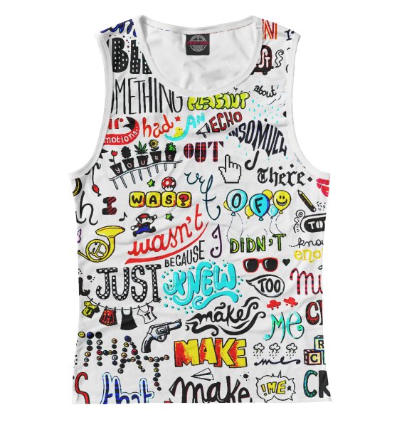 Футболка c надписью