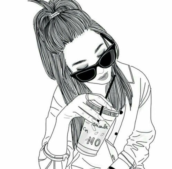 Мультяшные девочки в кепках