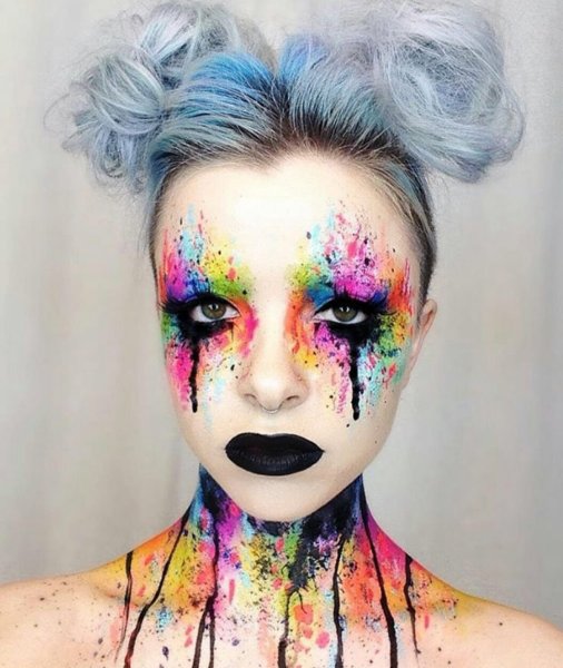 Красивый аквагрим