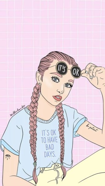 Обои на телефон для подростков девушек