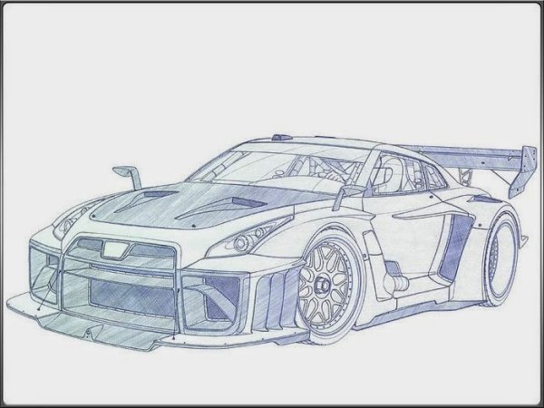 Рисунки КРУТЫХ машин