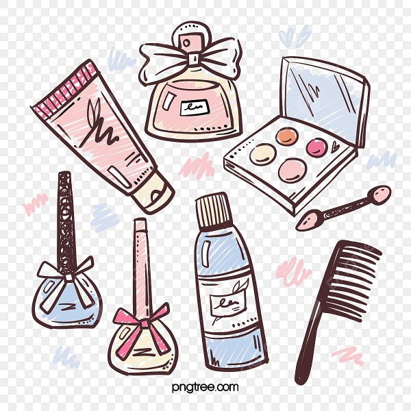 Подарки нарисованная косметика