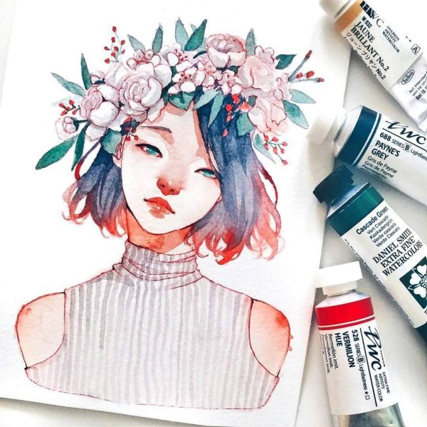 Ashiyaart акварель