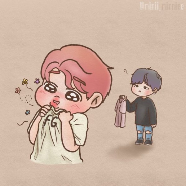 BTS yoonmin Чиби