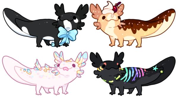 Аксолотль Kawai